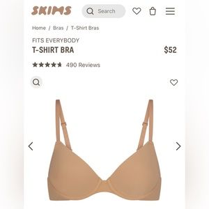 SKIMS Fits Everybody Bra in Ochre